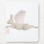 Tan Angel Rabbit With Pink Wings