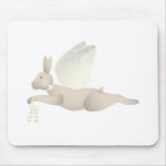 Tan Angel Rabbit With Yellow Wings