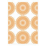 Tan Color Lace Pattern. Business Cards