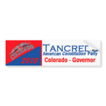 TANCREDO 2010 Bumper Sticker