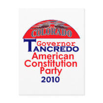 TANCREDO 2010 Postcard