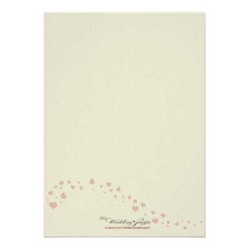 Tandem Bicycle Couple's Bridal Shower Invitation
