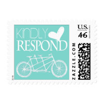 Tandem Bicycle | Kindly Respond Stamps