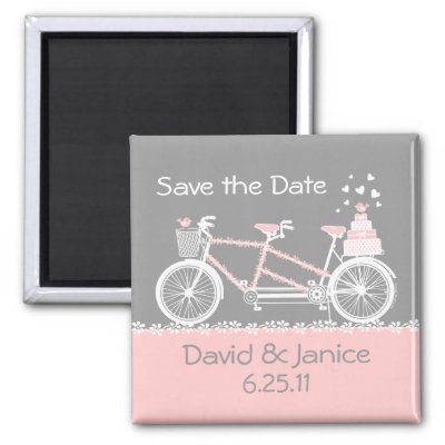 Fun wedding design featuring a flower covered tandem bicycle