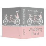 Tandem Bicycle Wedding Binder