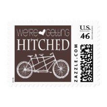 Tandem Bicycles | We're Getting Hitched Postage