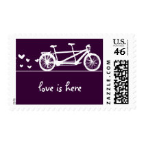 Tandem Bike Love Stamp