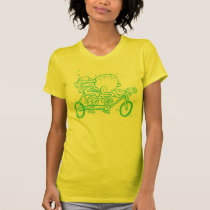 Tandem Octopus (green) t-shirts
