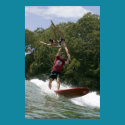 Tandem Surfing at Noosa 2009 posters