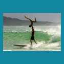 Tandem Surfing at Noosa posters