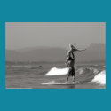 Tandem Surfing couple posters