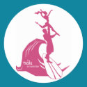 Tandem Surfing Sticker Pinky