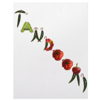 Tandoori Chili Peppers letterhead