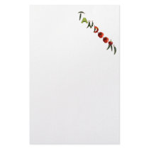 Tandoori Chili Peppers stationery