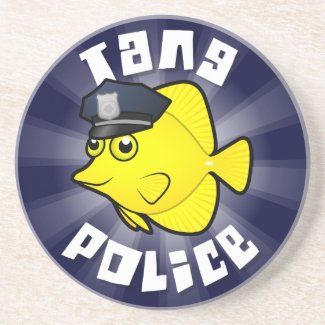 Tang Police Coaster Tang Police Joke Coaster