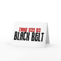 Tang Soo Do Black Belt Karate Card