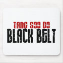 Tang Soo Do Black Belt Karate mousepads