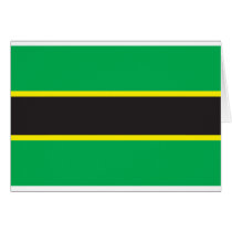 Tanganyika Flag (1962) cards by FlagTshirts Tanganyika Flag (1962) cards