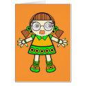 tangerine baby cards