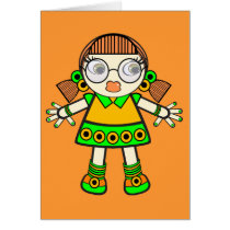 tangerine baby cards by VioDeSign tangerine baby cards