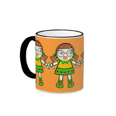 tangerine baby.. mug by VioDeSign