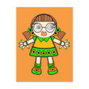 tangerine baby postcards