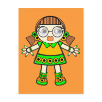 tangerine baby postcards