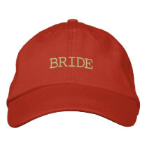 Tangerine bride embroidered hats by perfectwedding Tangerine bride embroidered hats