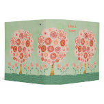 Tangerine Dream 3 Ring Recipe Book Binder