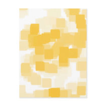 "Tangerine" Geometric  Art postcards