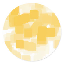 "Tangerine" Geometric Art stickers by RLMdesignes "Tangerine" Geometric Art stickers