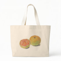 Tangerine Grocery Tote Bag