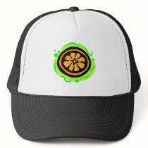 Tangerine hats by Edibility Tangerine hats