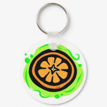 Tangerine keychains by Edibility Tangerine keychains