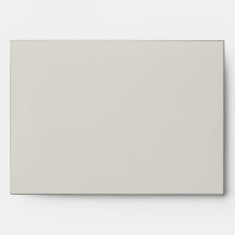 Tangerine Mocha Vintage Silhouette Envelope