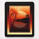 Tangerine mousepads