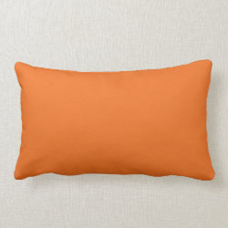 “Tangerine Orange” Throw Pillows