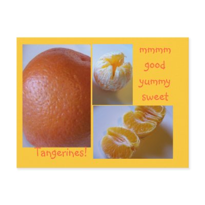tangerine postcard by KatAnnette