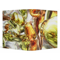 Tangerine Rapture Abstract Binder by alexanderbutler Tangerine Rapture Abstract Binder