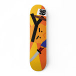 Tangerine Samurai Skateboard