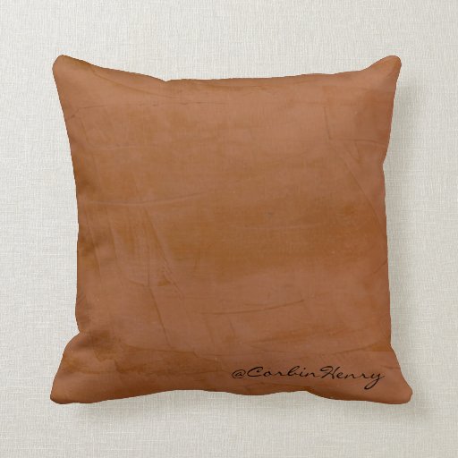 Tangerine Throw Pillow Zazzle