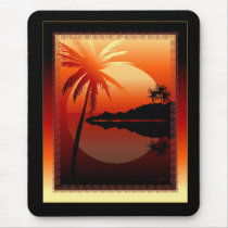Tangerine Twilight mousepads by mindpixels Tangerine Twilight mousepads
