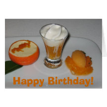 Tangerines, Happy Birthday! Greeting Card