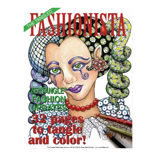 Tangled Fashionista cover poster zazzle_print