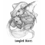 Tangled Hares Tee Shirt