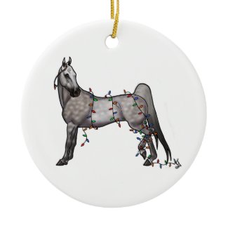 american saddlebred horse christmas ornament