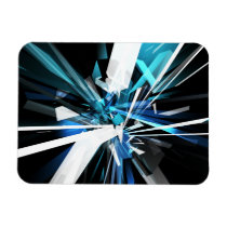 Tangled Rectangles #2 magnets