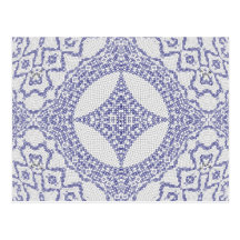 Tangled Tiles Post Card