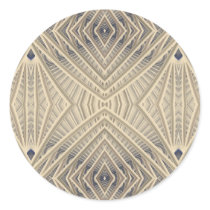 Tangled Up In Blue Round Stickers