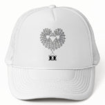 Tangled Web Heart Hat hats